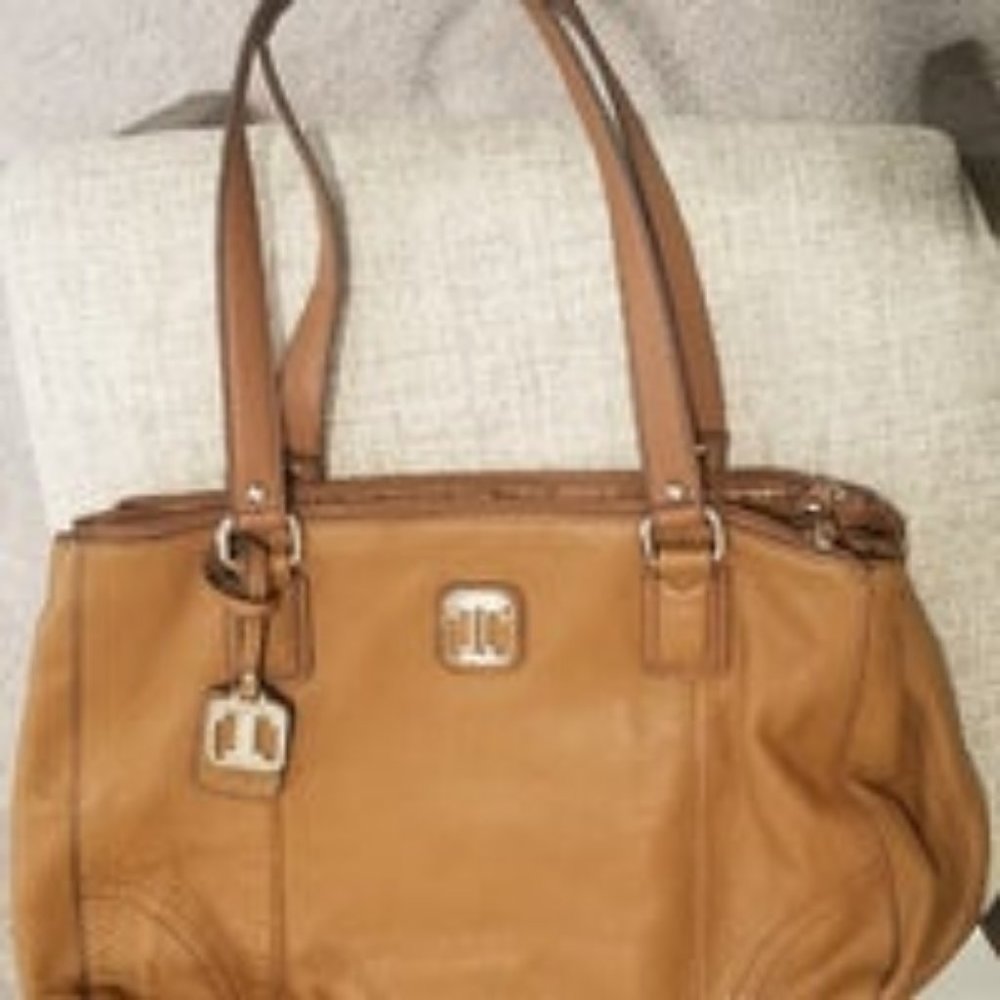 Tignanello Large Leather Shoulder Bag